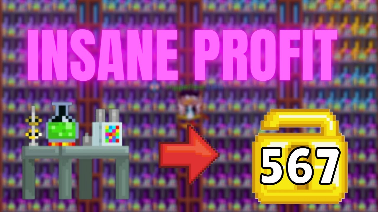 INSANE PROFIT WITH SCIENCE STATION 🤑 (BEST PROVIDER?!?)| Growtopia How To Get Rich 2021 |TriggerFear