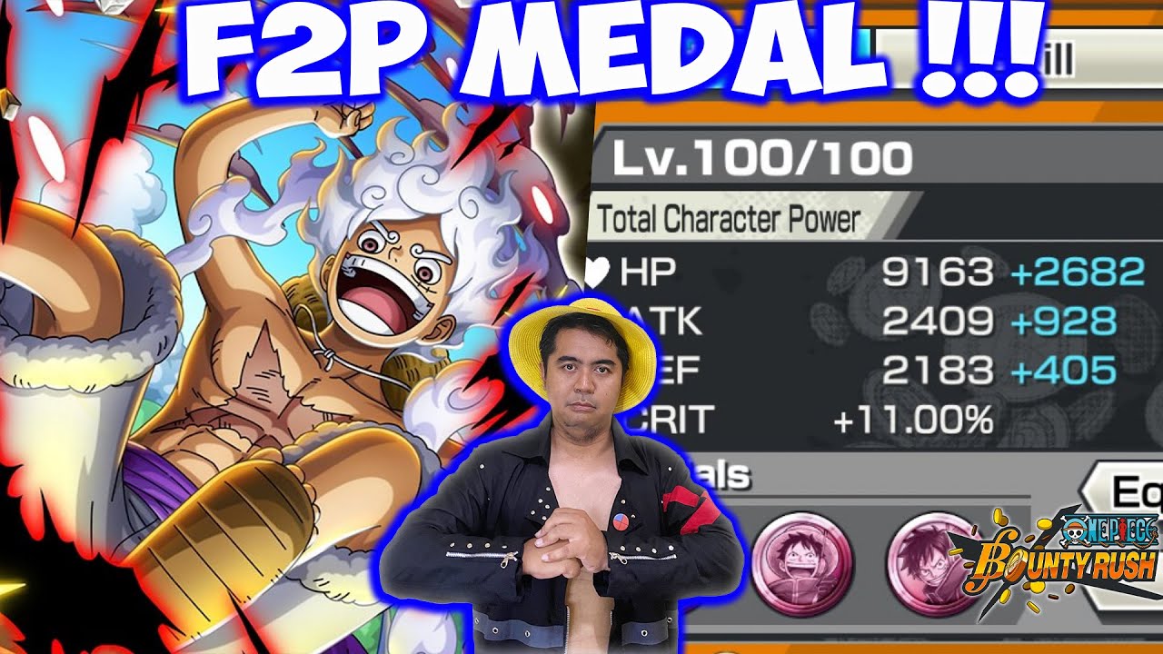 Trio Luffy Egghead Medal Event Gratis OP Banget Buat Nika🔥🔥- One Piece Bounty Rush