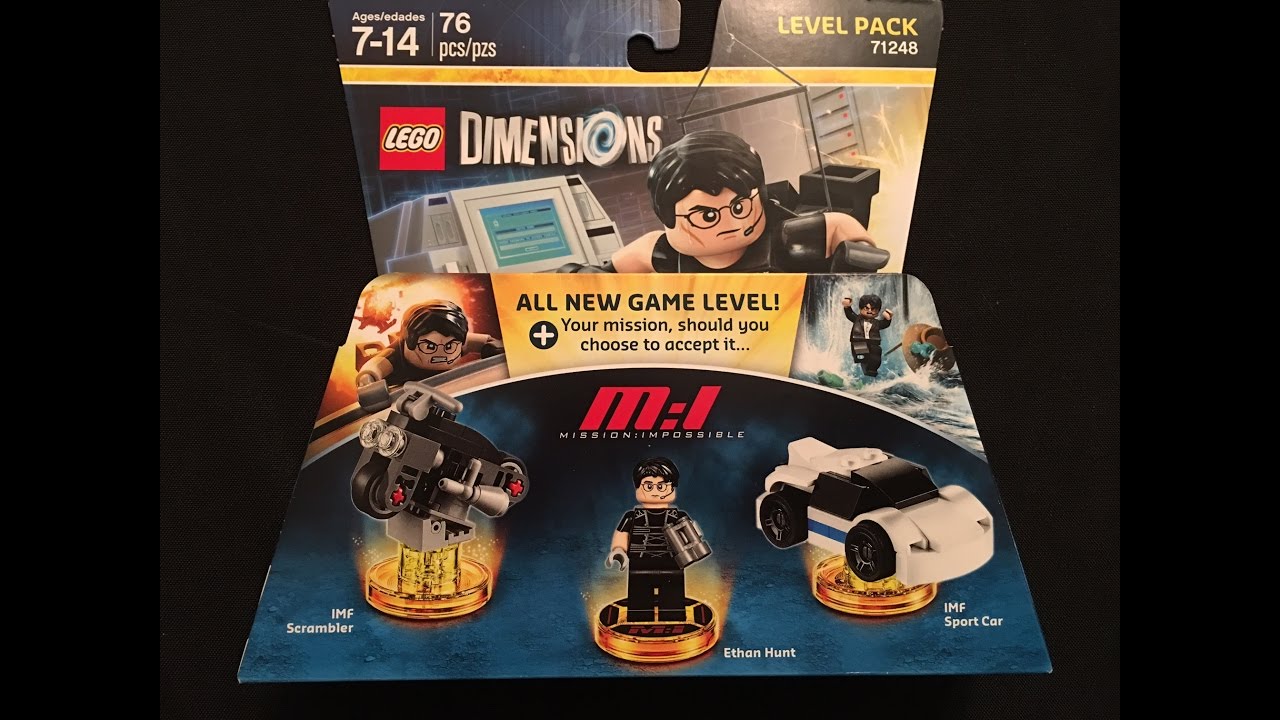 Mission Impossible Level Pack Lego Dimensions Unboxing & Building
