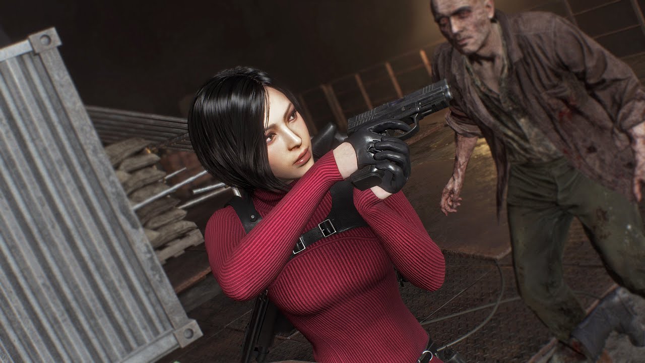 Ada kills with hand-gun only on The Docks S++ RE4 Mercenaries