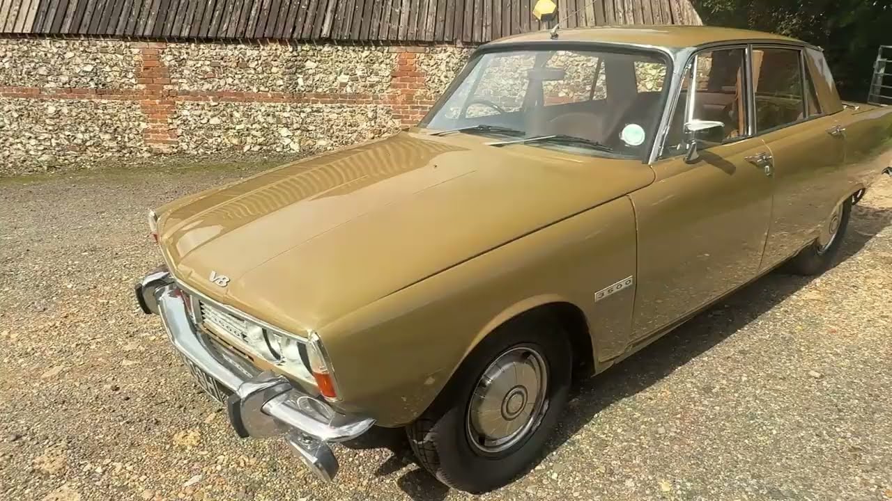 motodrome 1970 Rover P6 3500 series 1 for sale walkaround