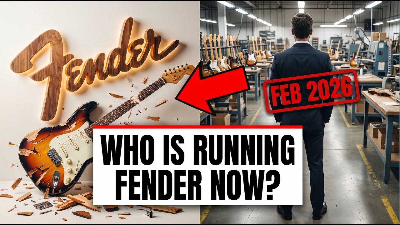 Fender's New CEO Has Never Built A Guitar - Now Players Are Walking Away.