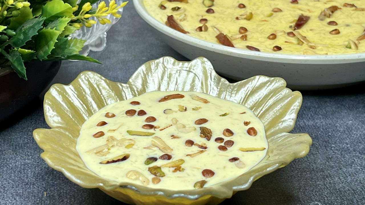 EID Special Sab Se Best HYDERABADI NAWABI SHEER KHURMA | Delicious Sheer Khurma Of Hyderabadi Nizams