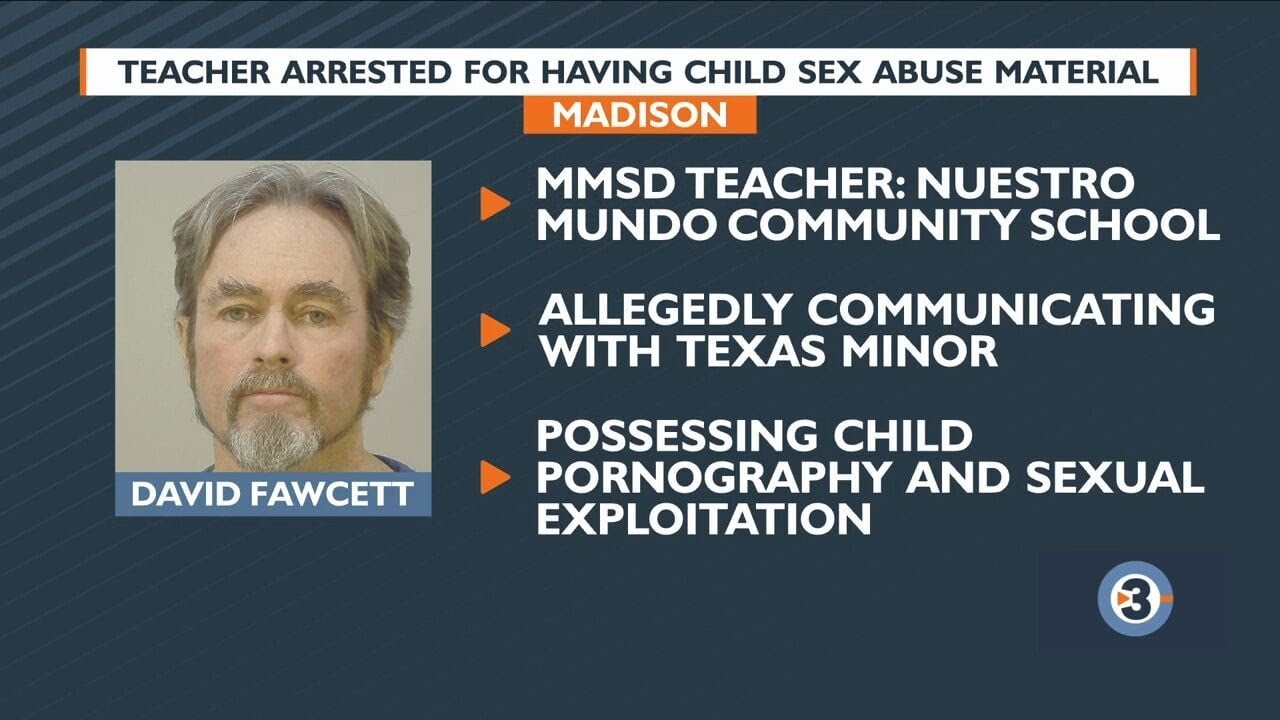Teacher arrested for having child sexual abuse materials