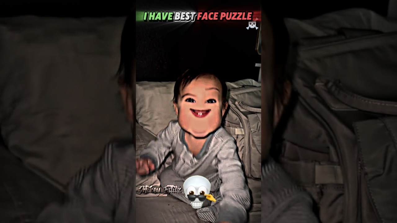 Baby face with puzzle☠️🤫 @empty61-q2f  #trollface #troll #edit