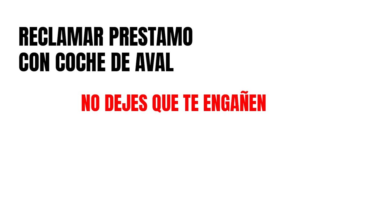 PRESTAMO AVAL COCHE  ® #Gedescoche, #Prestacar, #Flexicar, #Aronida., #ibancar o  #préstamporcoche