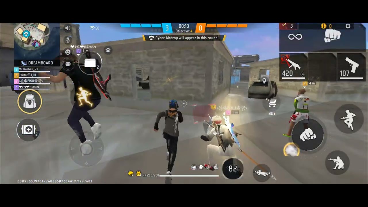 Free fire cs ranked gameplay 