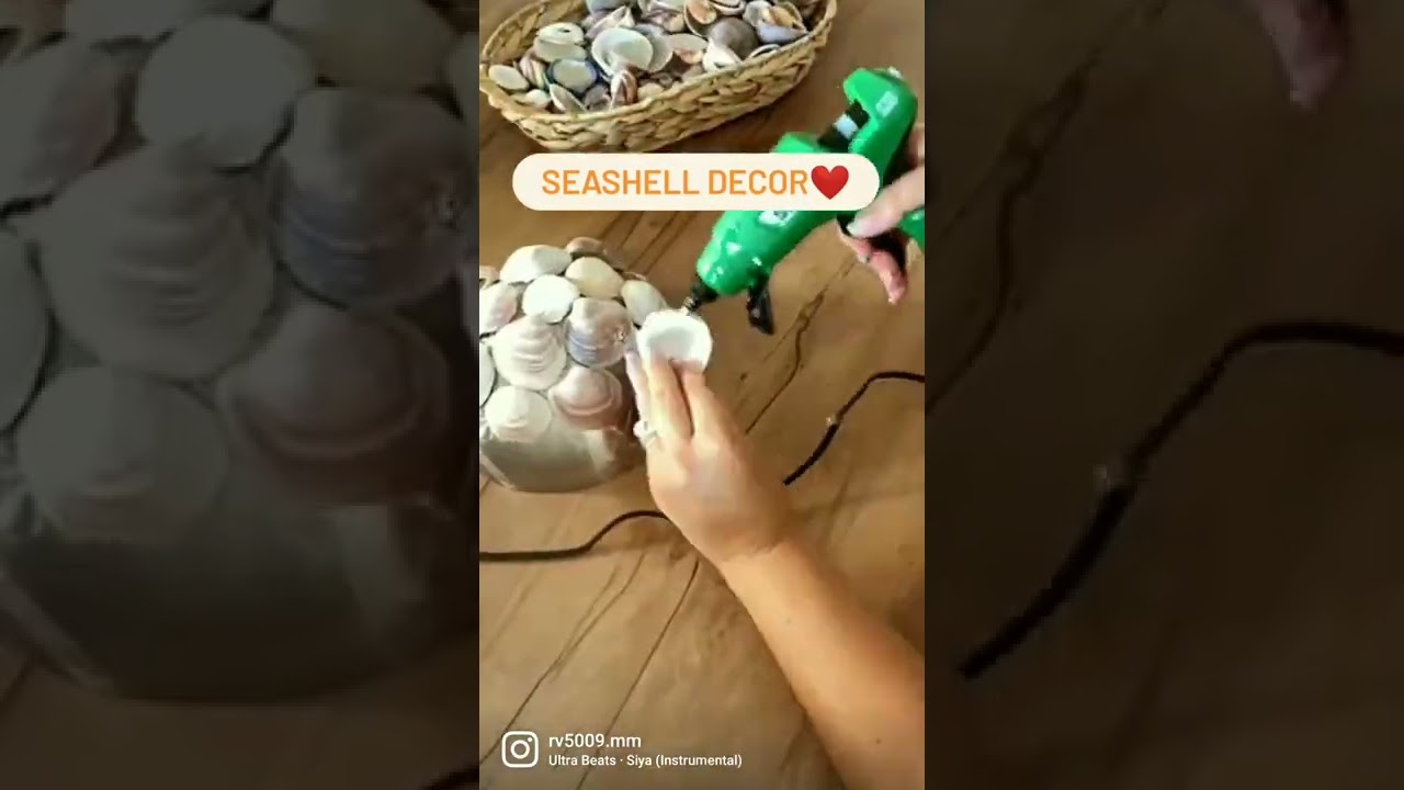 #sea #shell #decor #homedecorideas #decoration #diy #diycrafts #crafts #ideas#fun