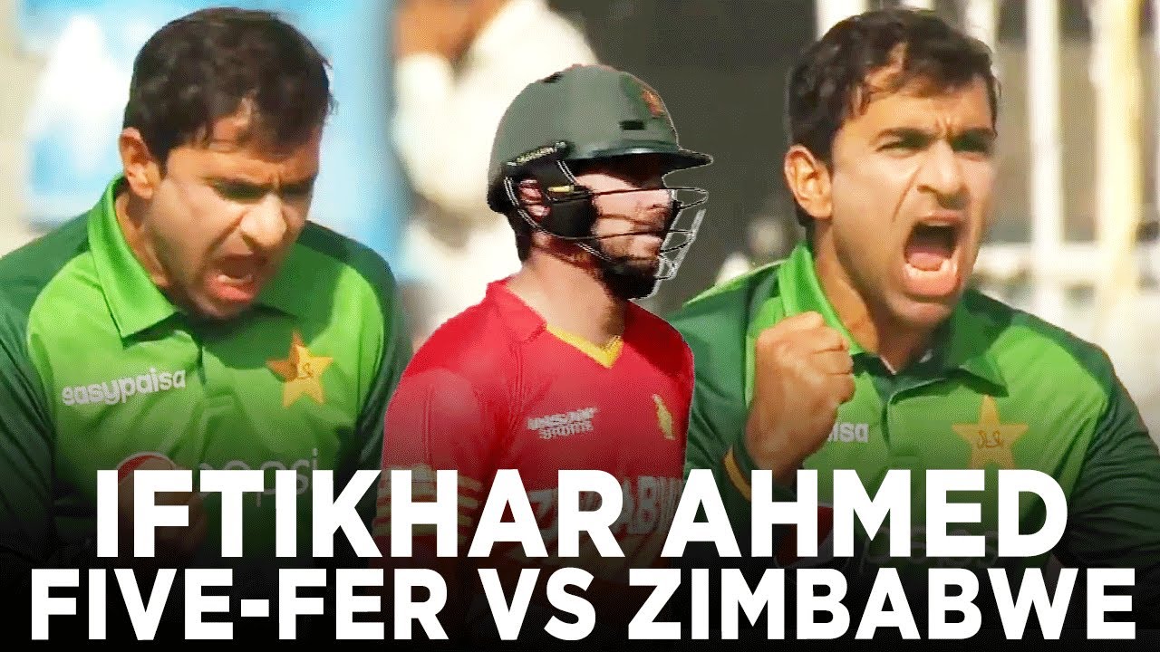 Watch Iftikhar Ahmed Superb Bowling | Takes 5 Wicket Haul vs Zimbabwe | 2nd ODI | PCB | MD2K