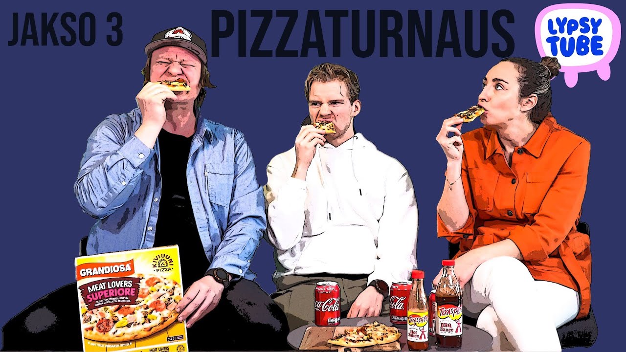 LYPSYTUBE JAKSO 3: Pizzaturnaus feat. Jaajo Linnonmaa, Tuukka 