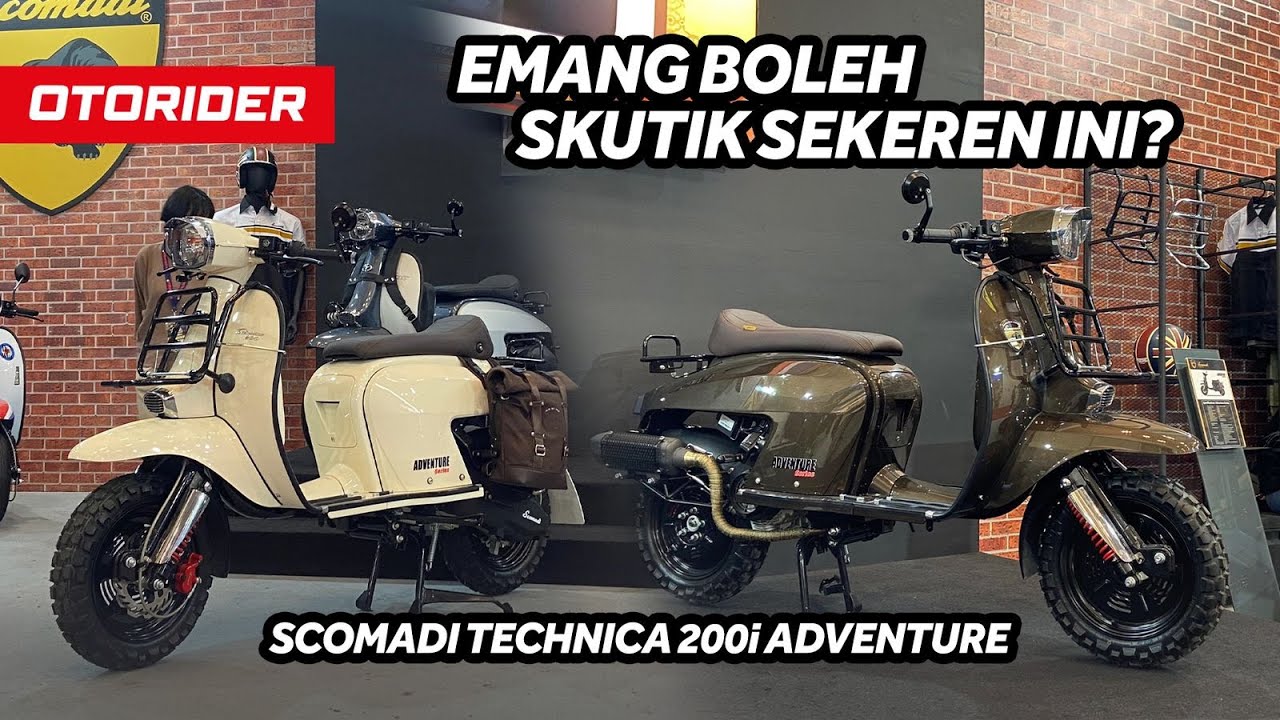 Scomadi Technica 200i Adventure - Review Indonesia | OtoRider