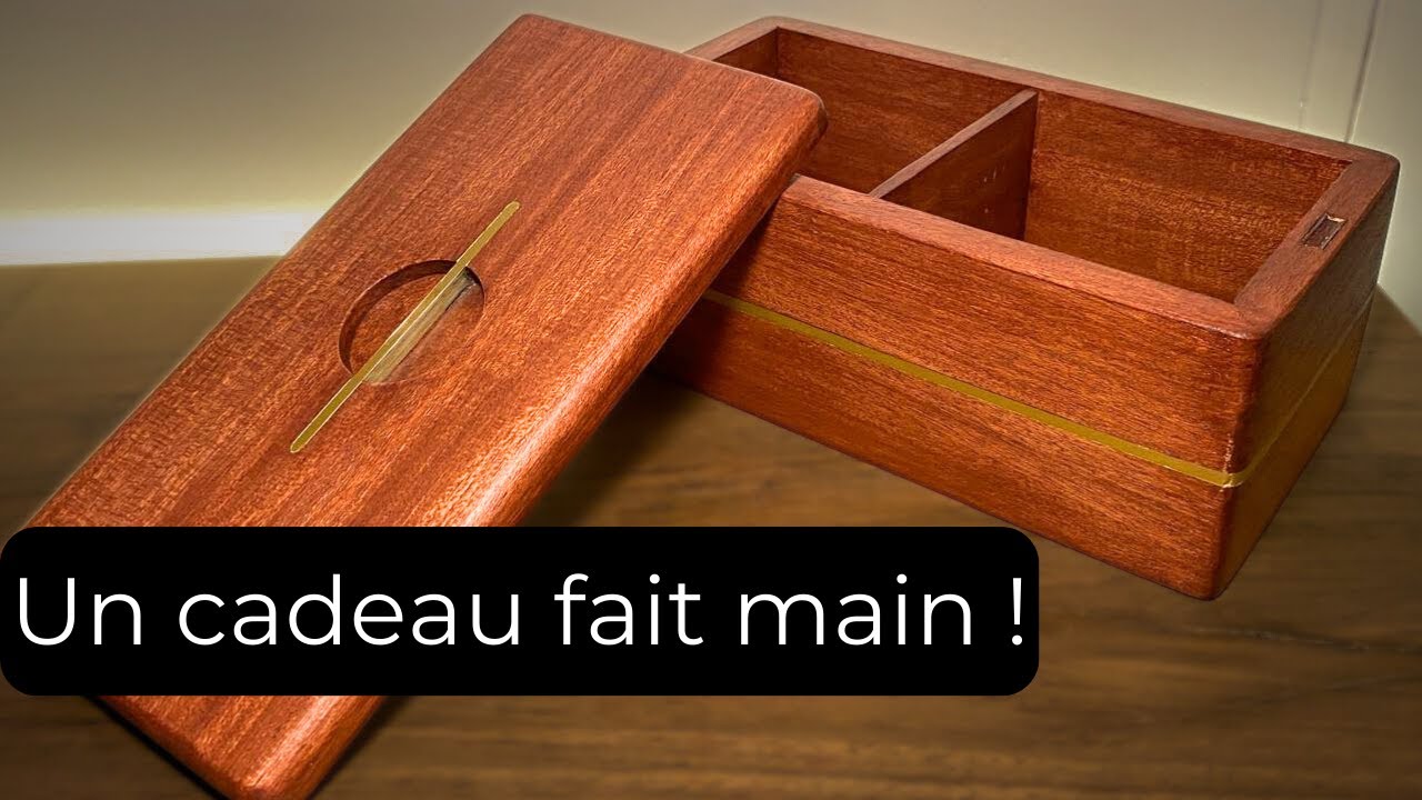 Fabriquer une boîte à bijoux soi-même (Projet de menuiserie bois DIY - Maxence Wood&Co)