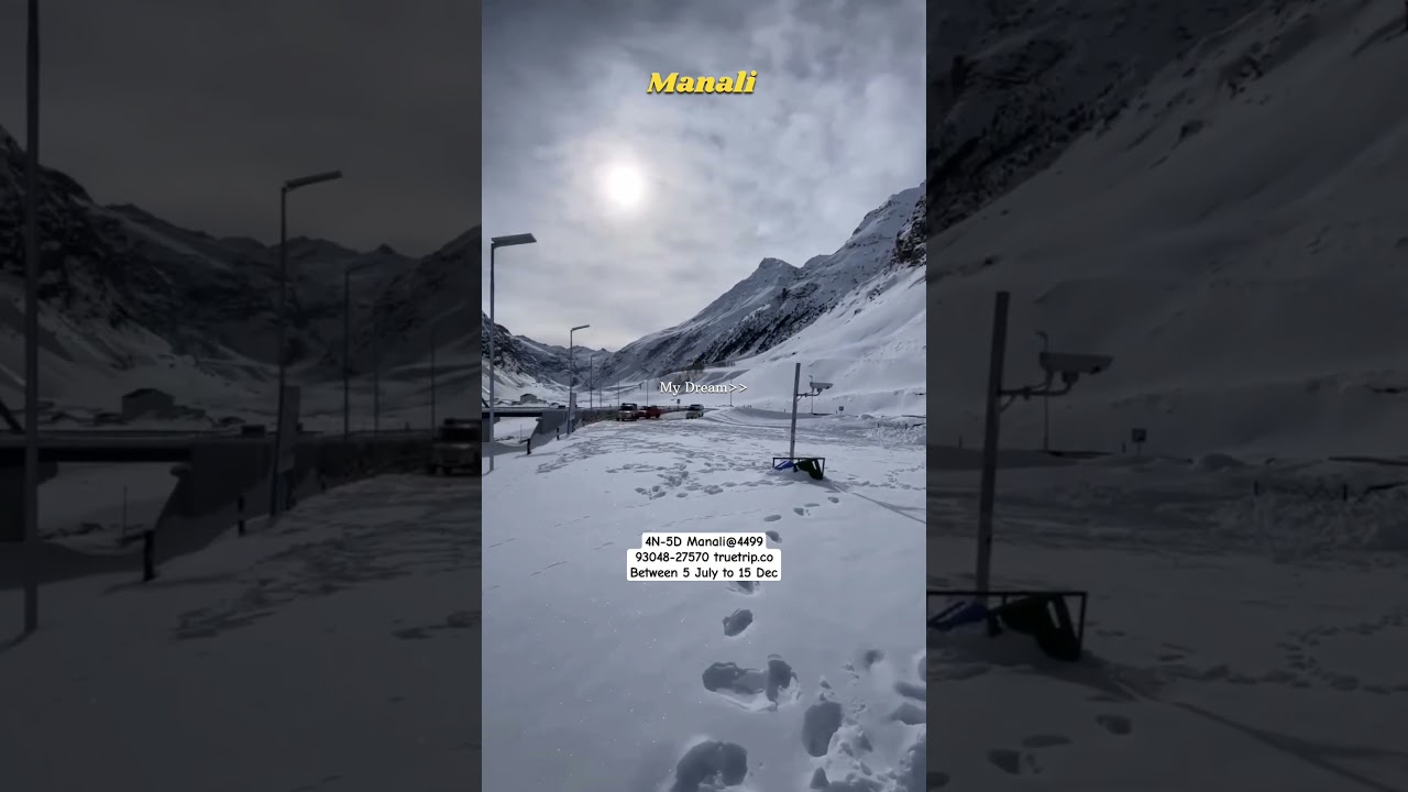 Me Saving Money for my Dream - Manali || Manali trip budget || Manali Tour Packages with Prices