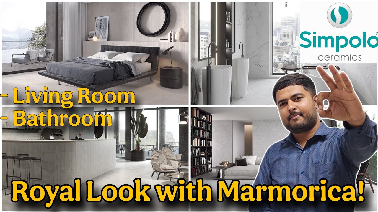 Simpolo Tiles,Simpolo Marmorica Collection 2025 | Royal Marble Look Tiles Ka Full Review #simpolo