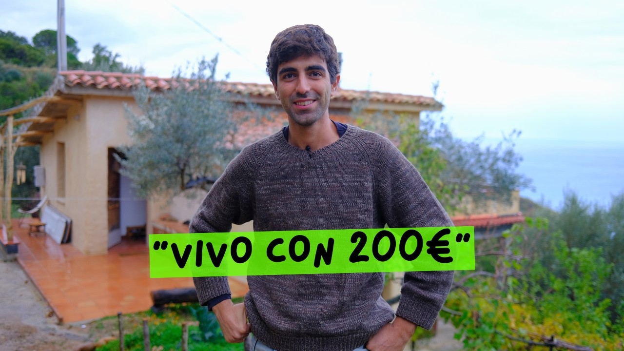 “A 25 anni vivo con 200€ al mese immerso nella natura. Ho scelto la semplicità”