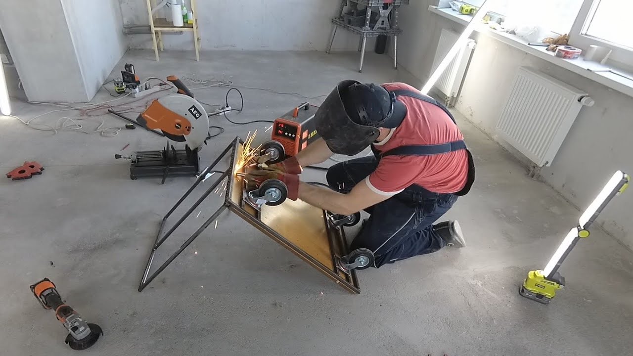 Грузовая тележка своими руками DIY Hand Cart Make