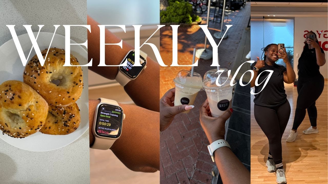 Weekly Vlog | In My Wellness Era , Homemade Bagels, Pilates, Ice Bath Challenge, Lunch Dates & More!