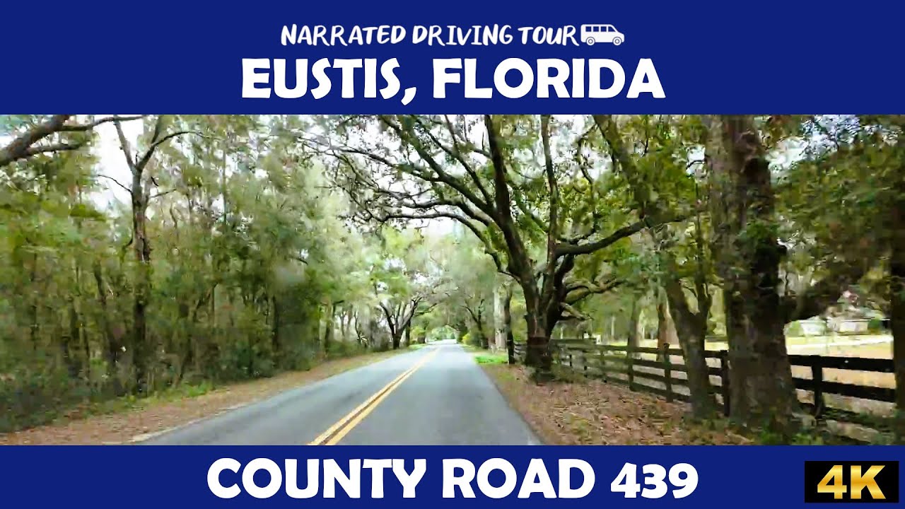 🚗🌿 Scenic 4K Drive on County Road 439 | Eustis, Florida Backroad Adventure ☀️🏞️