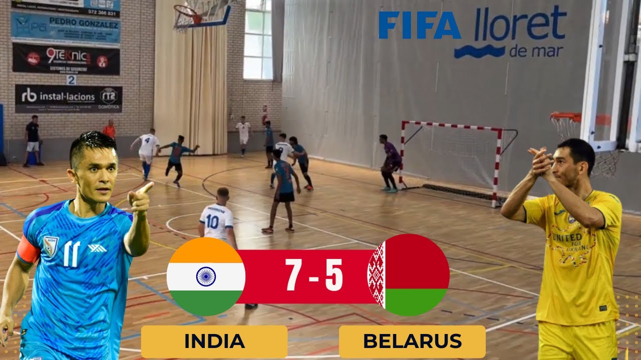 India Vs Belarus 🇮🇳 vs 🇧🇾 | |UEFS Futsal champions league|