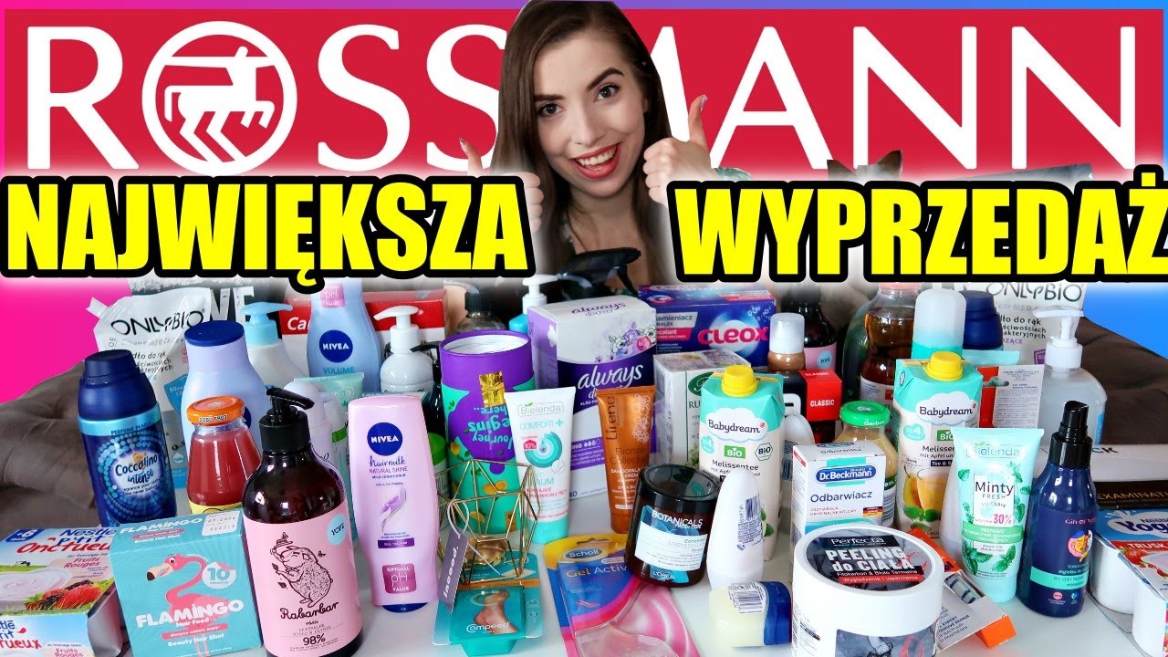 NAJWIĘKSZA WYPRZEDAŻ W ROSSMANN JAKĄ WIDZIAŁAM DUŻO RZECZY ZA 1ZŁ W KAŻDYM SKLEPIE