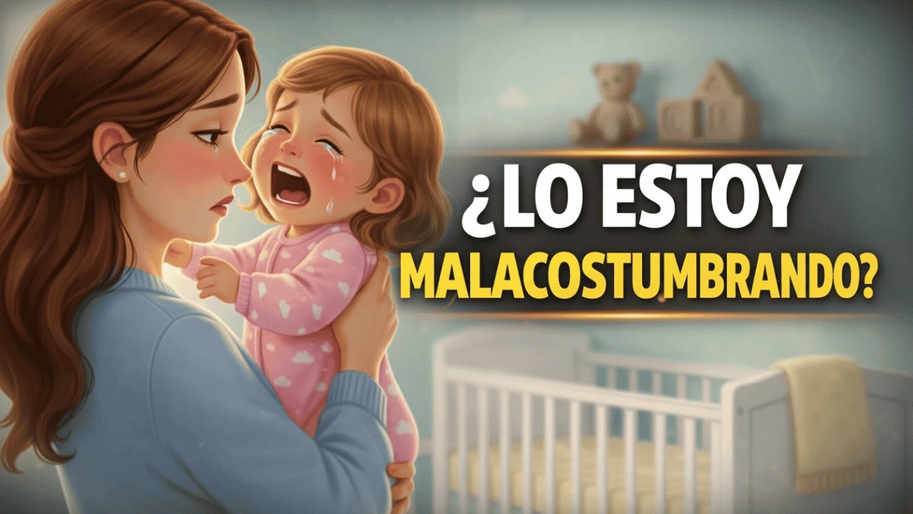 ¿Qué pasa si coges a tu BEBÉ cada VEZ que LLORA?