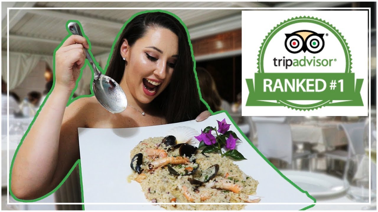 MANGIO nel MIGLIOR RISTORANTE di PESCE in SALENTO - Li Pali #1TripAdvisor