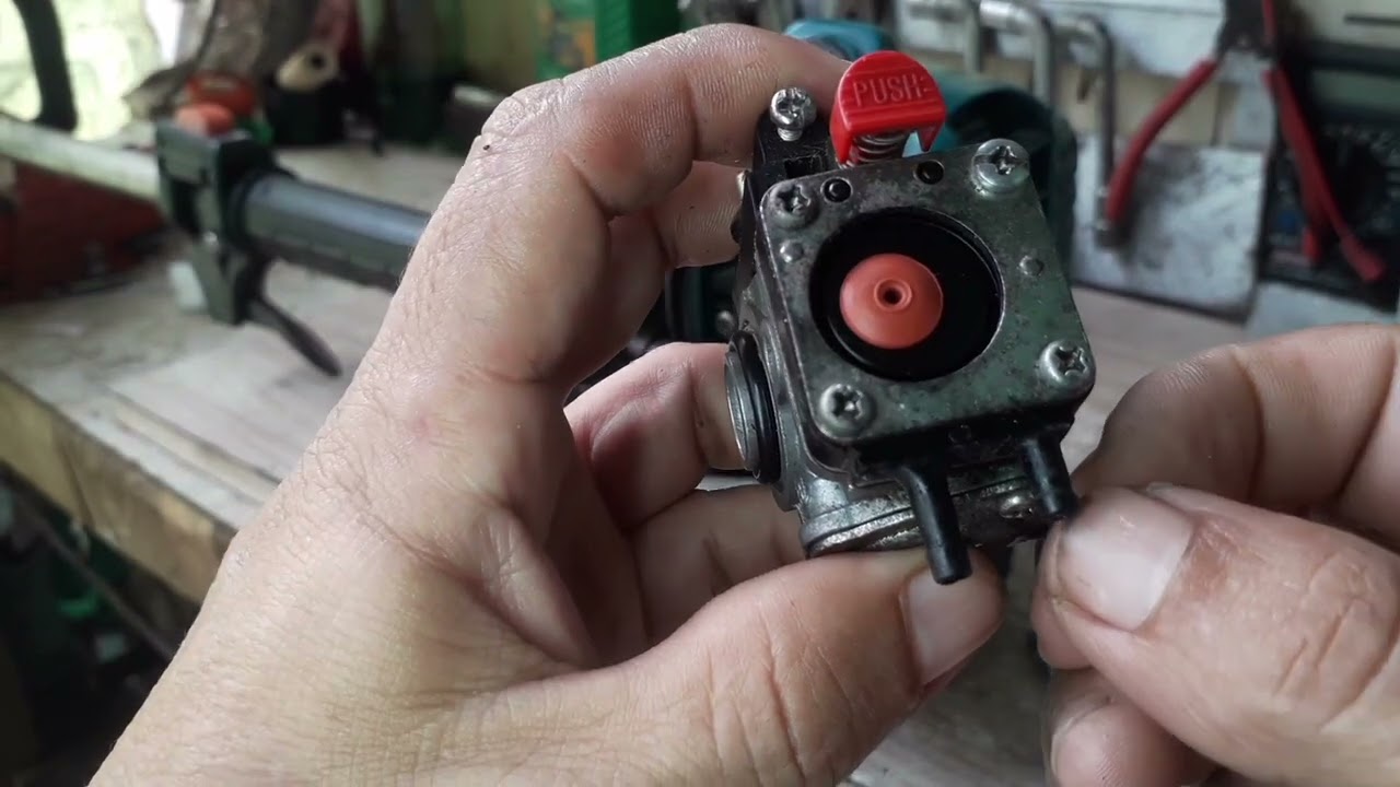 #ROÇADEIRA MAKITA RST210/ELIMINANDO O BULBO INJETOR!