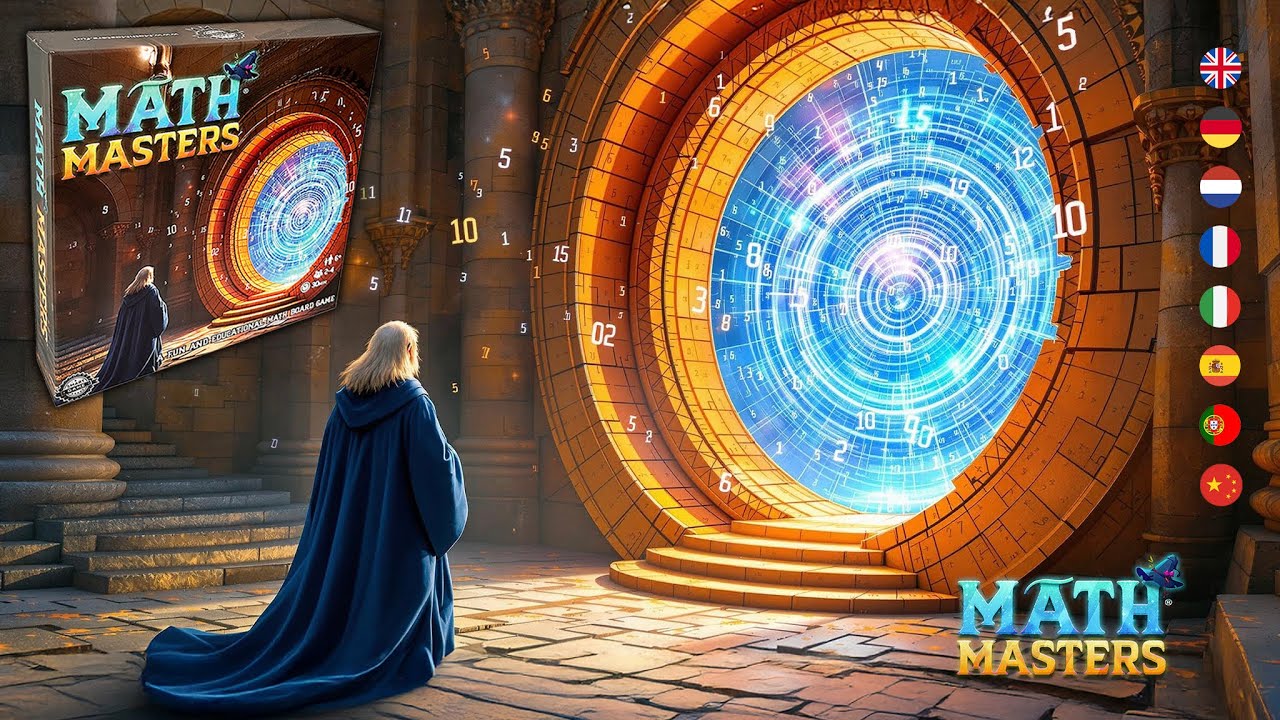 Math Masters: the magical math board game for all ages | Kickstarter launch