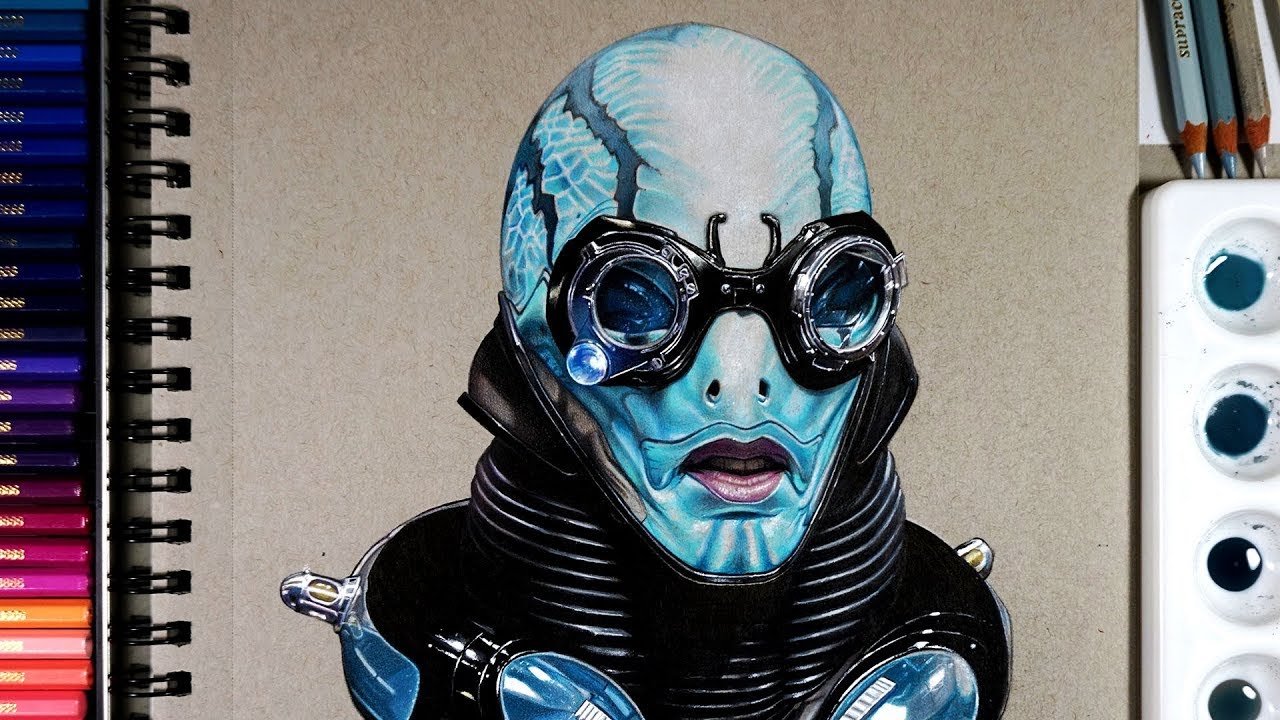 Hellboy - Abe Sapien Drawing