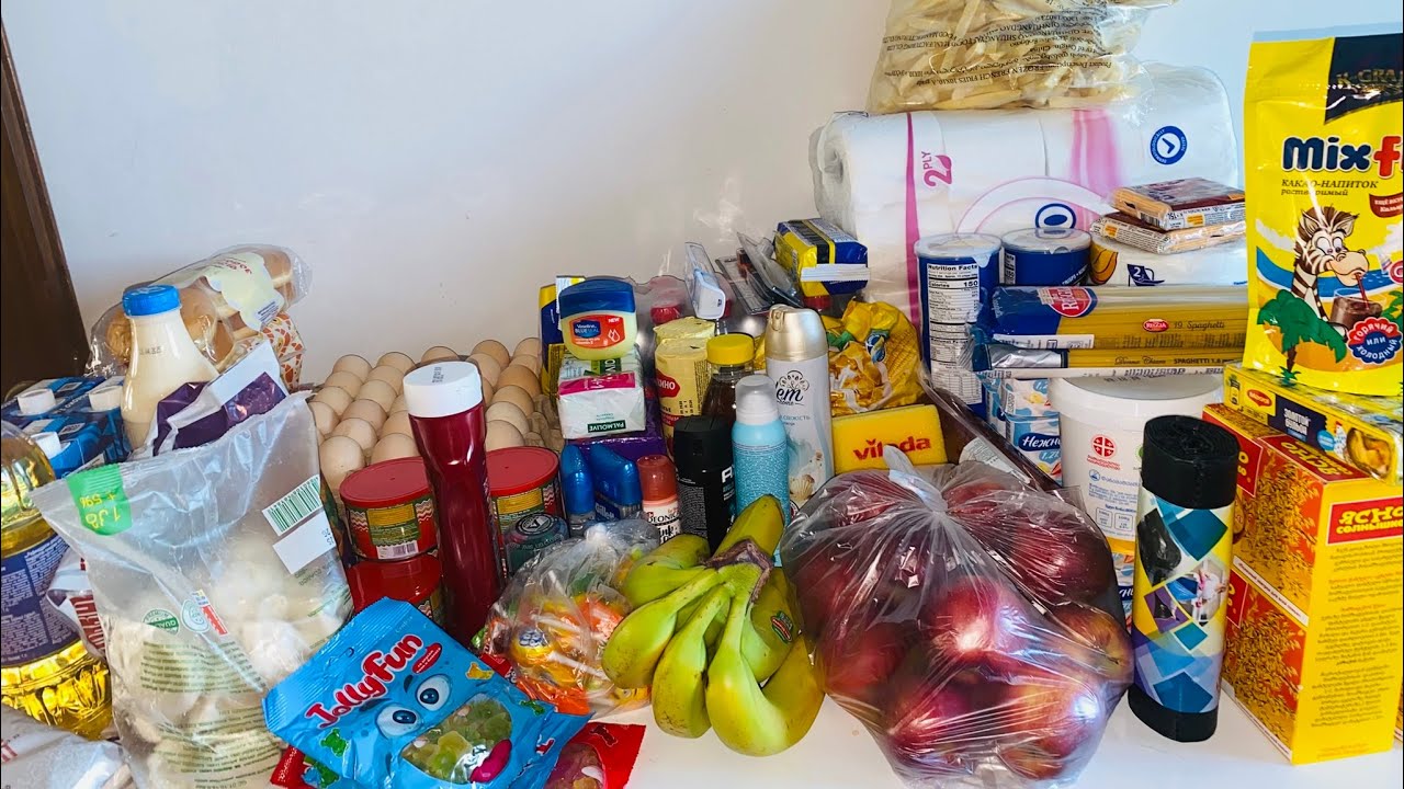 Weekly Grocery shopping for a family of five