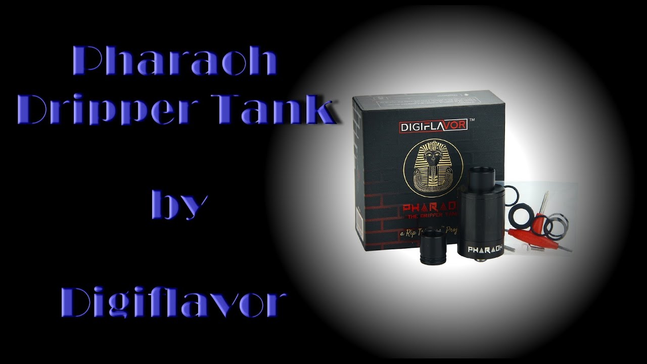 Pharaoh Dripper Tank by Digiflavor обзор,намотка и мнение