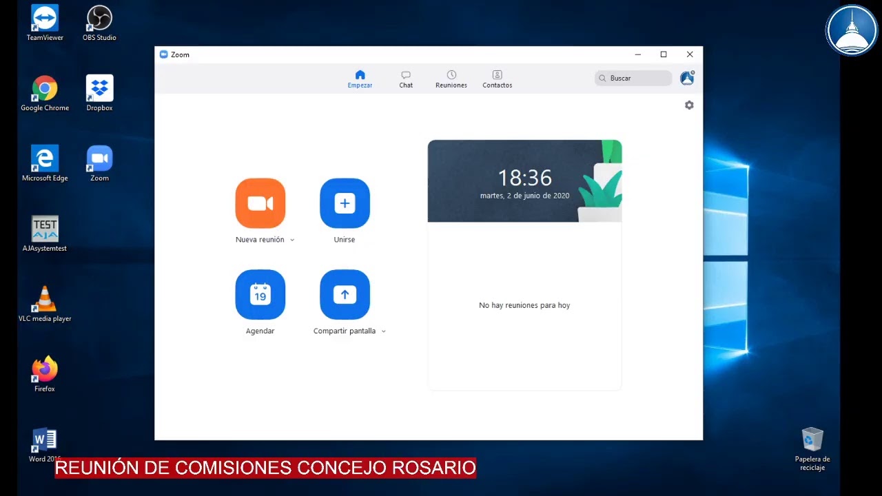 Reuni&oacute;n de Comisiones concejo rosario