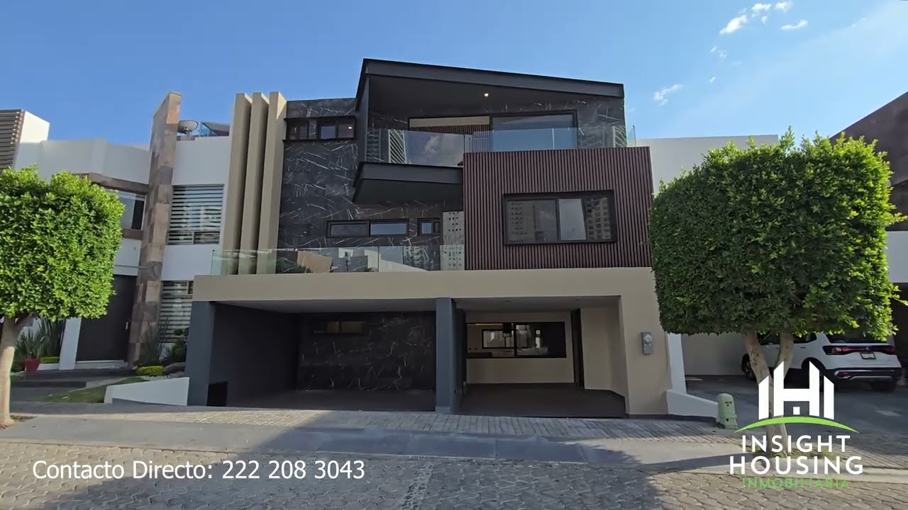 CASA PREMIUM NUEVA EN LOMAS DE ANGELOPOLIS 2 PUEBLA CON 4 RECAMARAS Y ROOF GARDEN FRENTE A SONATA