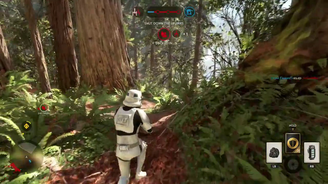 STAR WARS BATTLEFRONT (2015): Walker Assault on Endor Gameplay