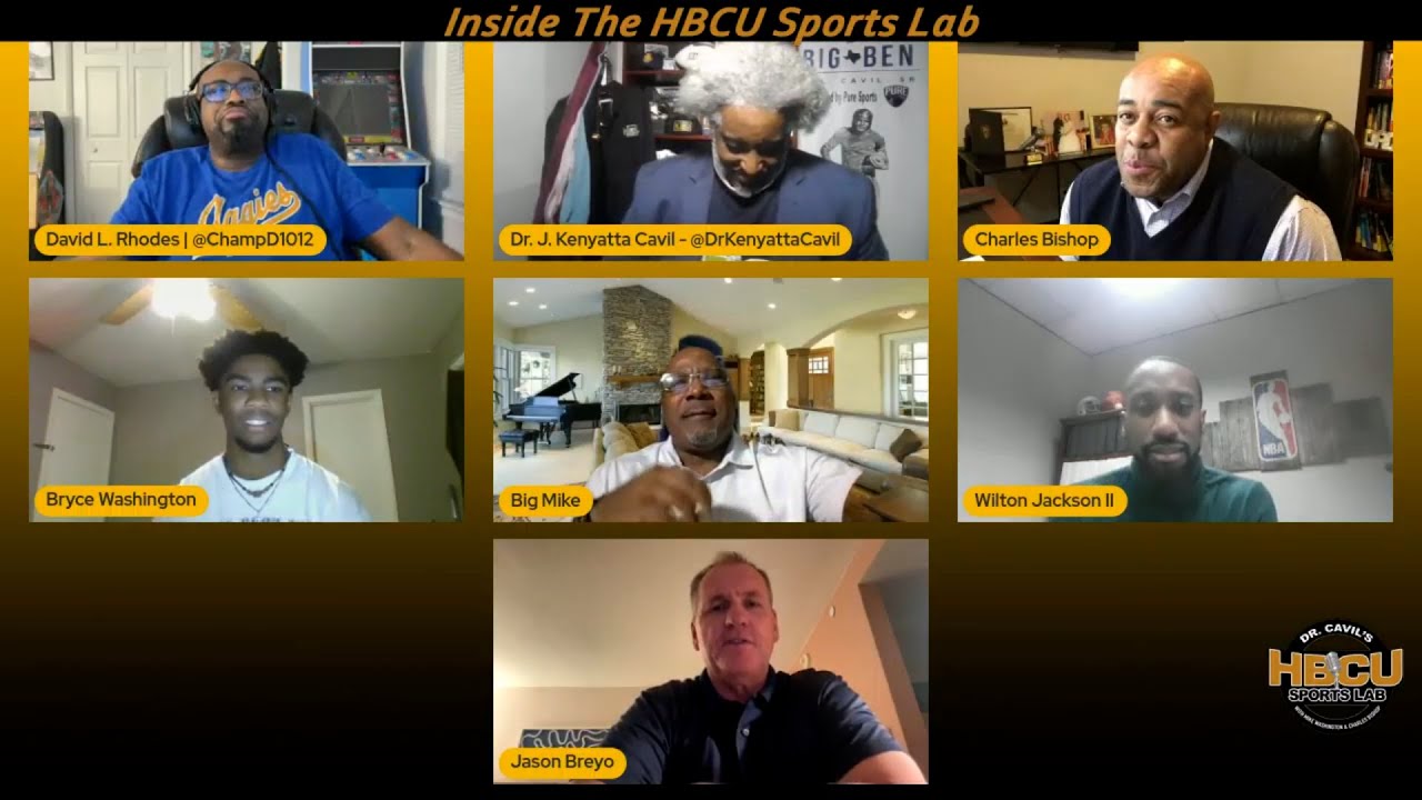Ep 773, Dr. Cavil's Inside the HBCU Sports Lab w/ Doc, Mike, CB, David, Wilton, Bryce and Jason