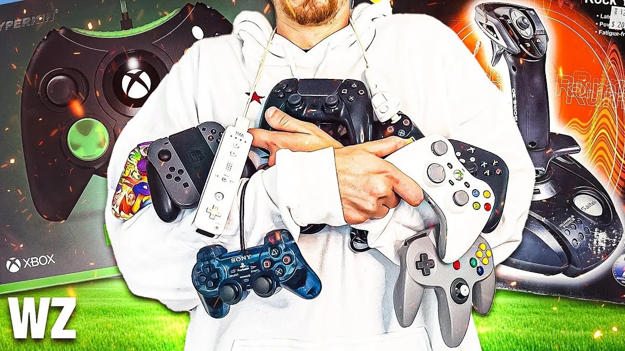 I Won Warzone with EVERY Controller