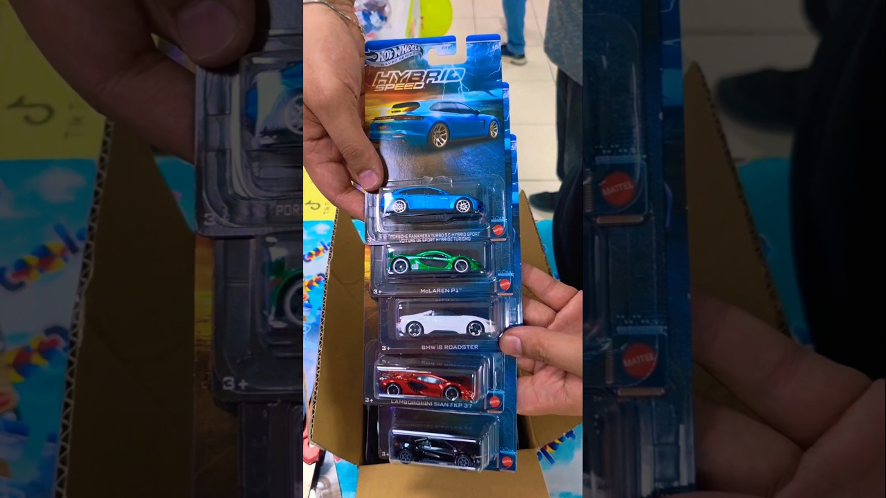 Hot Wheels Silver Series Hybrid Speed Set A&ccedil;ılışı 🔥 | BMW, Lamborghini, McLaren, Porsche #hotwheels