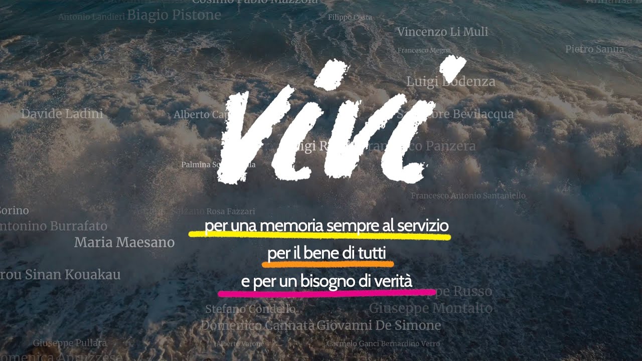 Vivi, un archivio multimediale dedicato alle vittime innocenti delle mafie