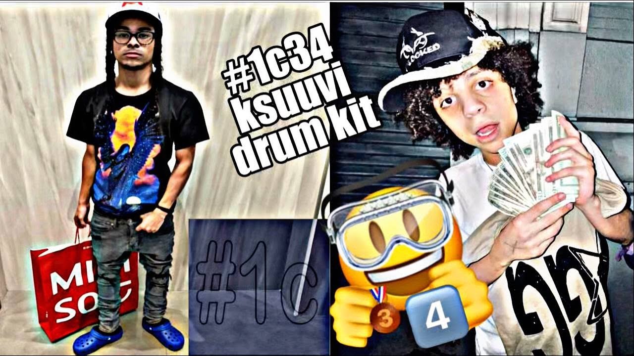 ksuuvi drum kit (#1c34,xaviersobased,bbuggin,ss3bby) check comments