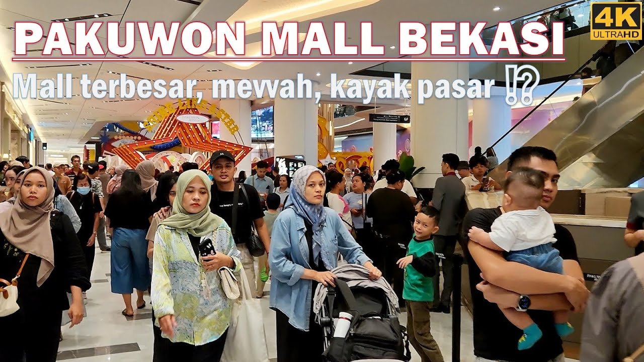 🆕PAKUWON MALL BEKASI❗Walk from LRT Station ⇨ Revo Mall to The Biggest Shopping Mall in Bekasi City⁉️
