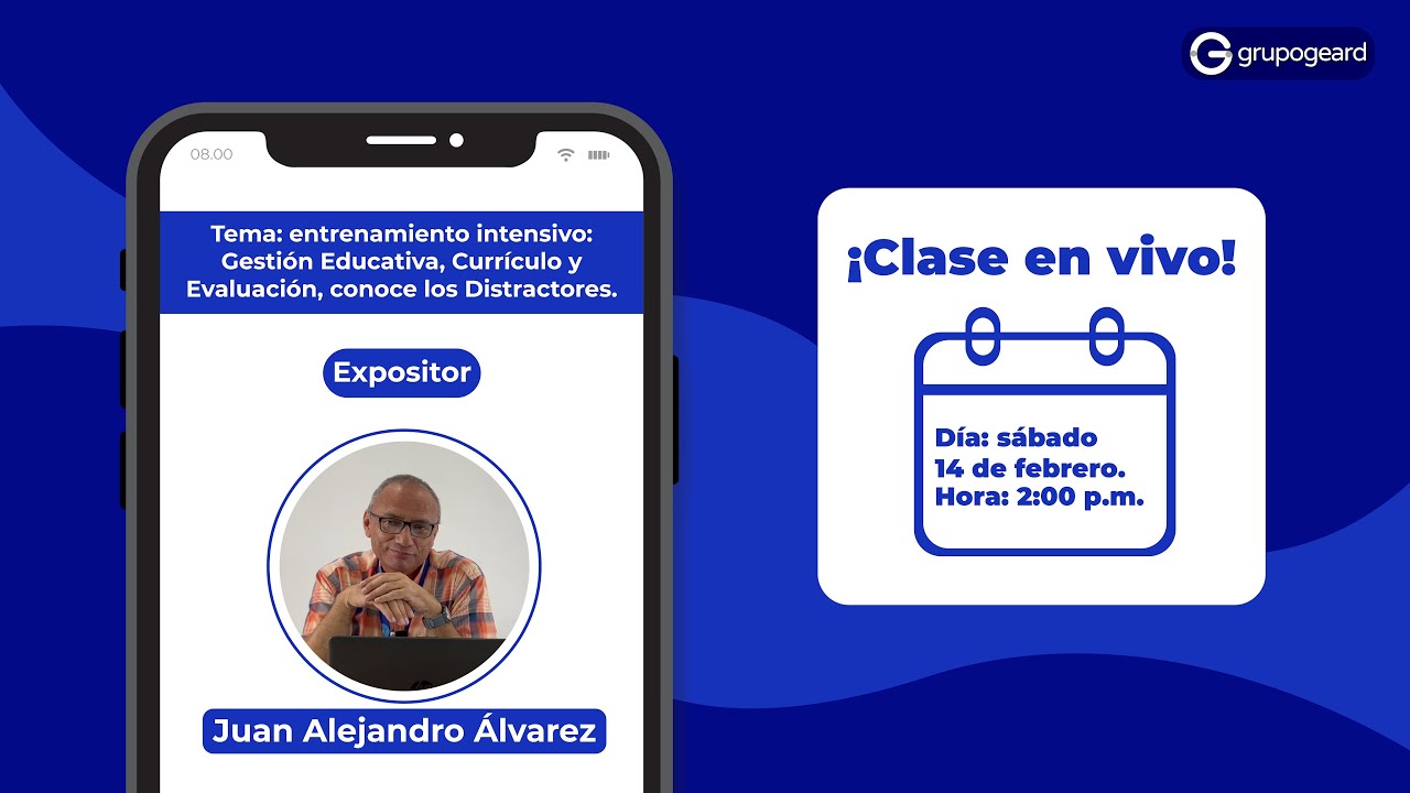 Entrenamiento Intensivo: Gestión Educativa, Currículo y Evaluación conoce los Distractores 📱