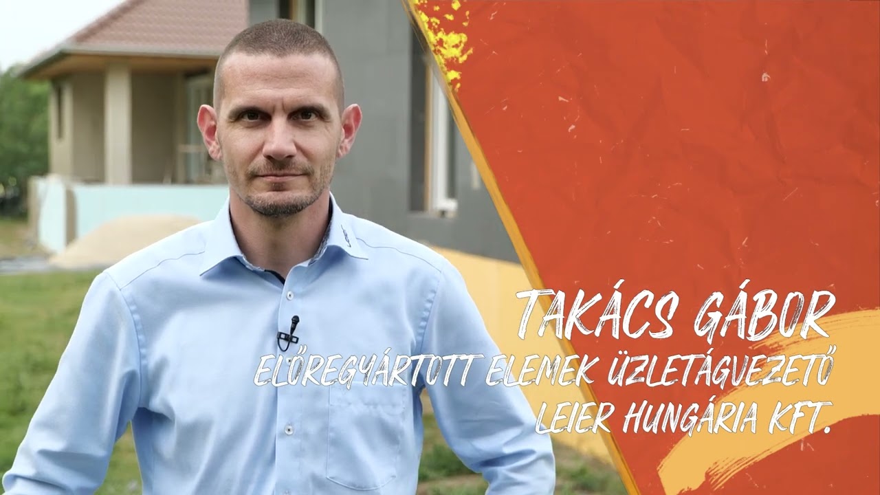 Mi tudja felgyorsítani az építkezési folyamatot akár 2-3 hónappal is? Naná, hogy a Leier Típusházak!