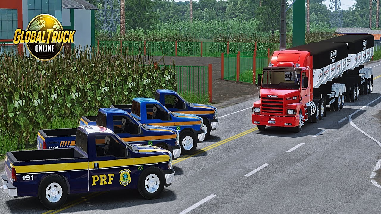 GLOBAL TRUCK ONLINE | FUI PARADO PELA BLITZ DA PRF NA ESTRADA COM CARRETA BITREM
