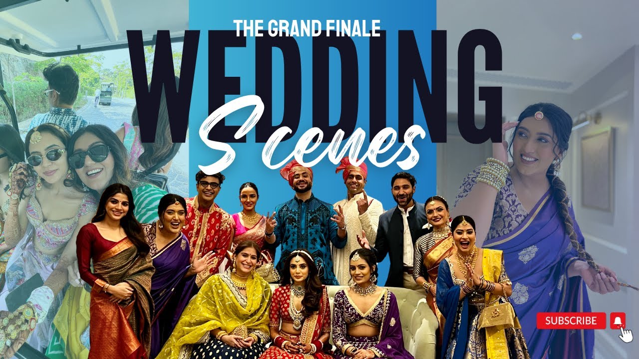 Wedding Bliss 💍 Haldi, Chooda, & Stunning Moments 🎊 | Wedding Scenes!