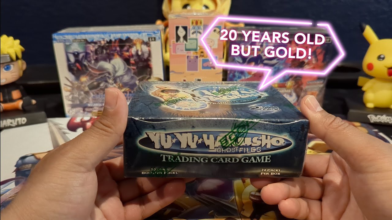🔥Opening a 20 Year Old Booster Box of Yu-Yu-Hakusho in 2023! These Cards Made My 🤯🥭