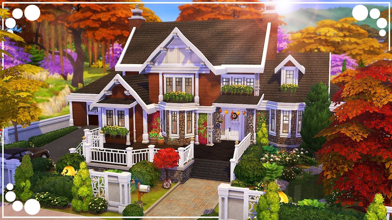 BASE GAME + EXPANSIONS FAMILY HOME 💕 | The Sims 4 | Speed Build