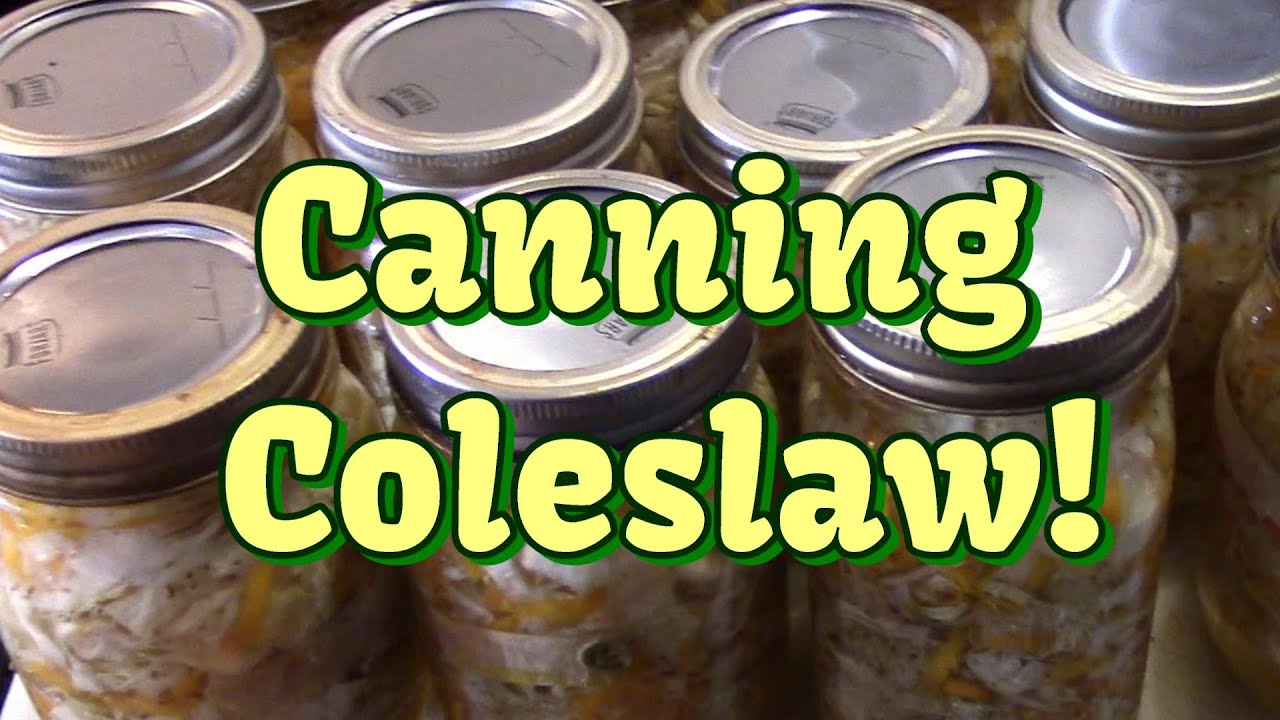 Canning ColeSlaw