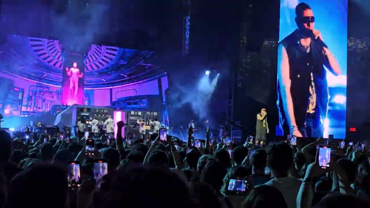 Marracash apertura concerto maradona 10/06/2025 power slap #marracash #napoli #rapmusic