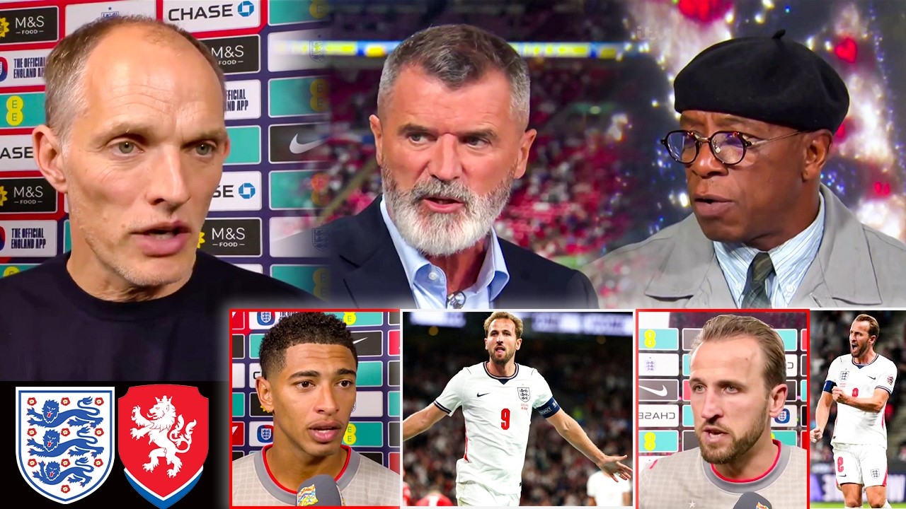 England vs Czechia 3-0 Harry Kane is a Goal Scoring Machine💥| Ian Wright & Roy Keane Review