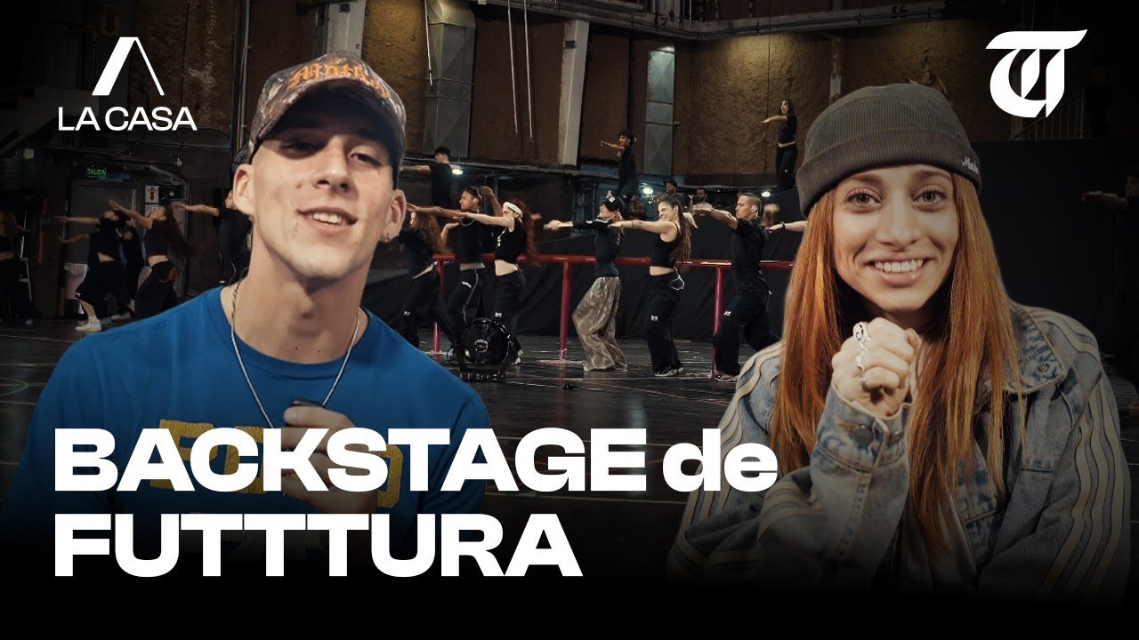 MANU DONS y LULI GONZÁLEZ en el backstage de FUTTTURA con TINI 🛸